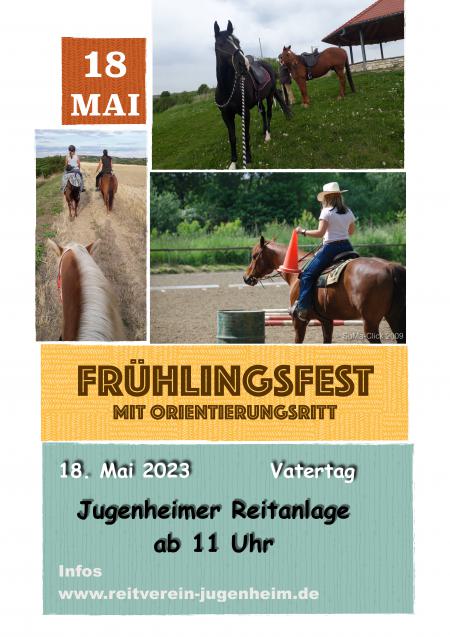 Plakat Fruehlingsfest 2023